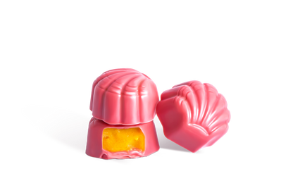 Passion Fruit Cream in Ruby Chocolate Shells (3 bags)